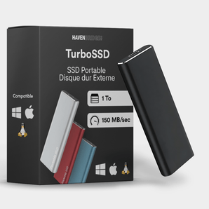 Disque dur Externe 1To - TurboSSD - Havenbridges - HAVENBRIDGES