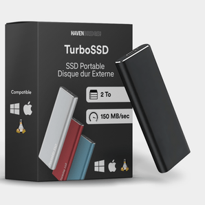 Disque dur Externe 2To - TurboSSD - Havenbridges - HAVENBRIDGES