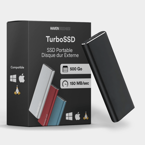 Disque dur Externe 500go - TurboSSD - Havenbridges - HAVENBRIDGES