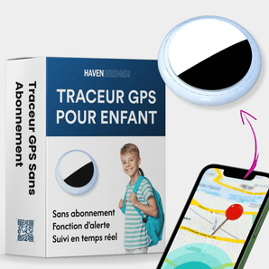 Havenbridges | Traceur GPS Enfant Compact et Fiable pour une Tranquillité d’Esprit - HAVENBRIDGES