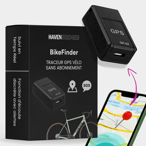 Havenbridges | Traceur GPS Vélo Antivol avec Suivi Précis en Temps Réel - HAVENBRIDGES