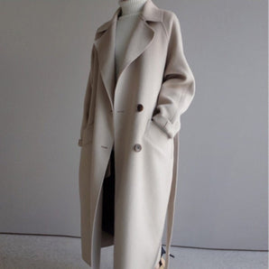 Manteau long en laine pour l'hiver - HAVENBRIDGES