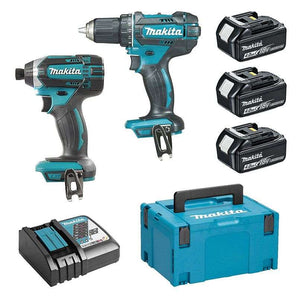 Pack 2 outils MAKITA DLX2127MJ1 (DDF482 + DTD152) Havenbridges™ 18 V Li - Ion (3 x 4 Ah) - HAVENBRIDGES