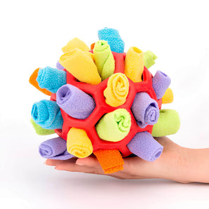 SnuffleJoy Havenbridges™ | Balle à Renifler Interactive et Jouet à Friandises pour Chiens - HAVENBRIDGES