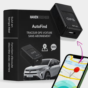 Traceur GPS Voiture Sans Abonnement - Suivi Précis et Sécurisé en Temps Réel - Havenbridges - HAVENBRIDGES