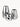 Vase en verre soufflé bouche Mirror, haut. 26 cm Havenbridges™ - HAVENBRIDGES